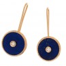 NIL BOUCLES D'OREILLES LAPIS LAZULI