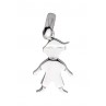 Pendentif Bambini Garcon - Or blanc