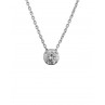 SOLOGRIFFES COLLIER OR BLANC ET DIAMANT 0.10CT