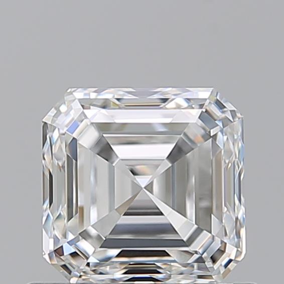 Asscher 0,9 carat — F VVS2